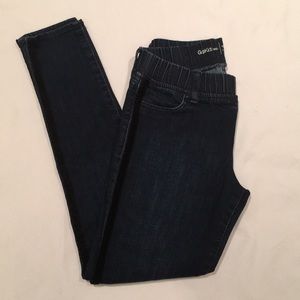 Girl’s Gapkids 1969 legging Jean w/tuxedo stripe